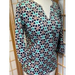 Boden 2R Lightweight Floral Blouse